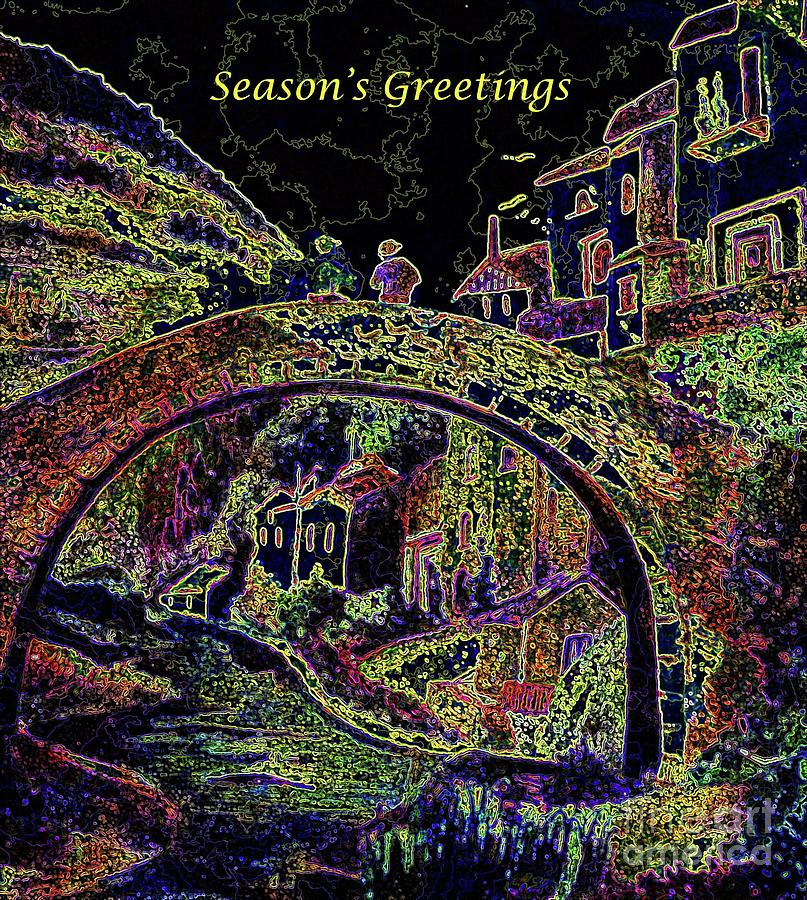 Seasons Greetings Painting by Hazel Holland