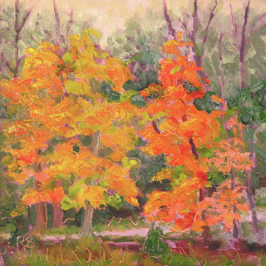 Seasons Punchline Painting by Robie Benve | Fine Art America