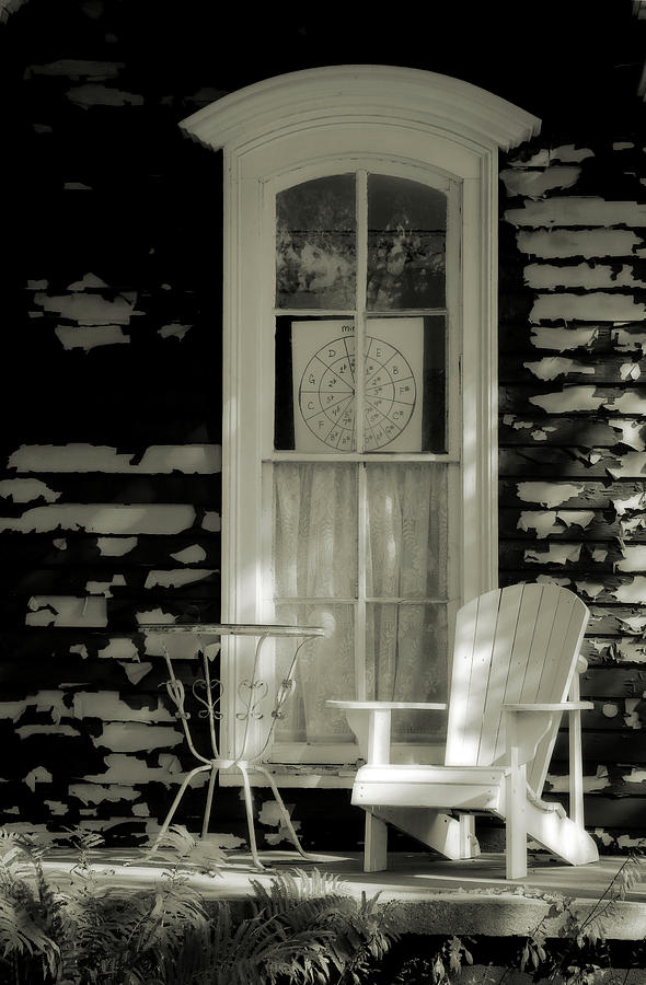 Seat on the Front Porch Photograph by Scott Kingery