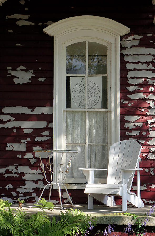 Seat on the Porch Photograph by Scott Kingery