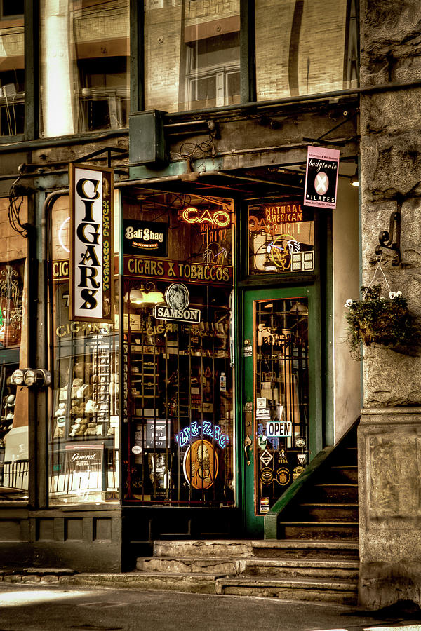 Seattle Cigar Shop II Photograph by David Patterson