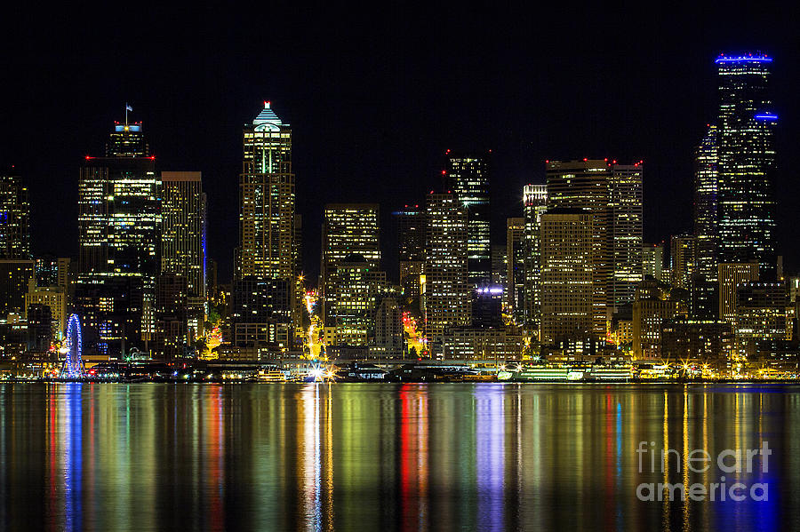 Seattle City View Photograph by Sonya Lang