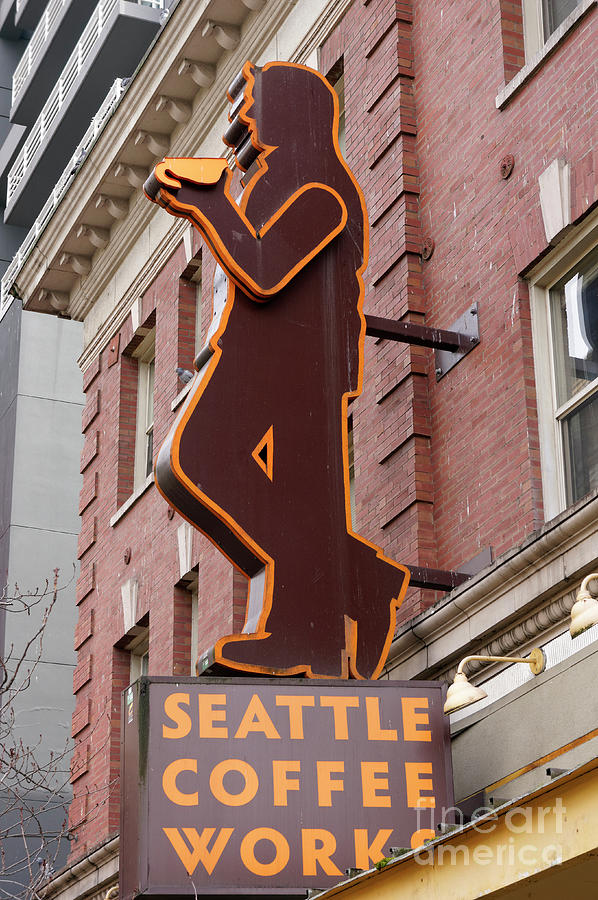 Seattle Coffee Works Photograph by John  Mitchell
