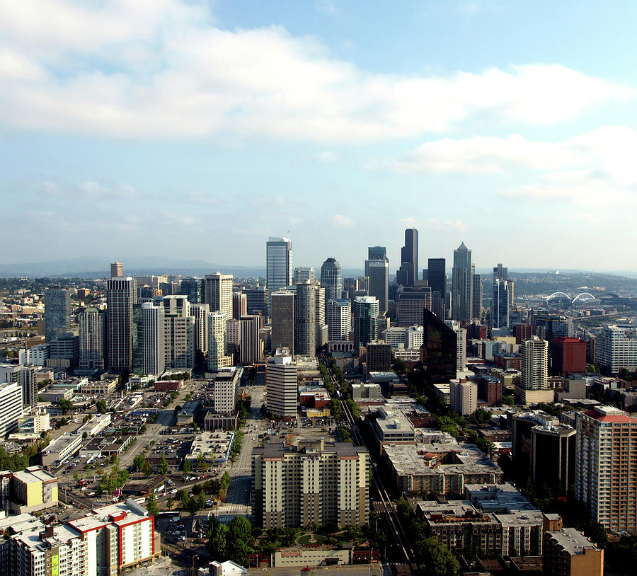 Seattle From Above Photograph by Terrie Stickle - Pixels