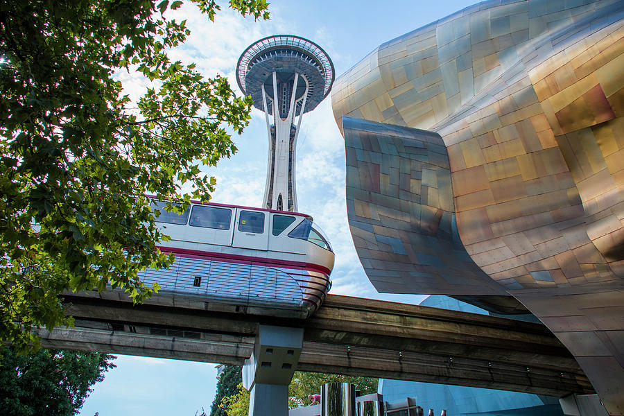 Seattle Future City Photograph by Matt McDonald