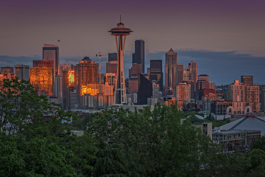 Seattle Photograph - Seattle Golden by Rick Berk