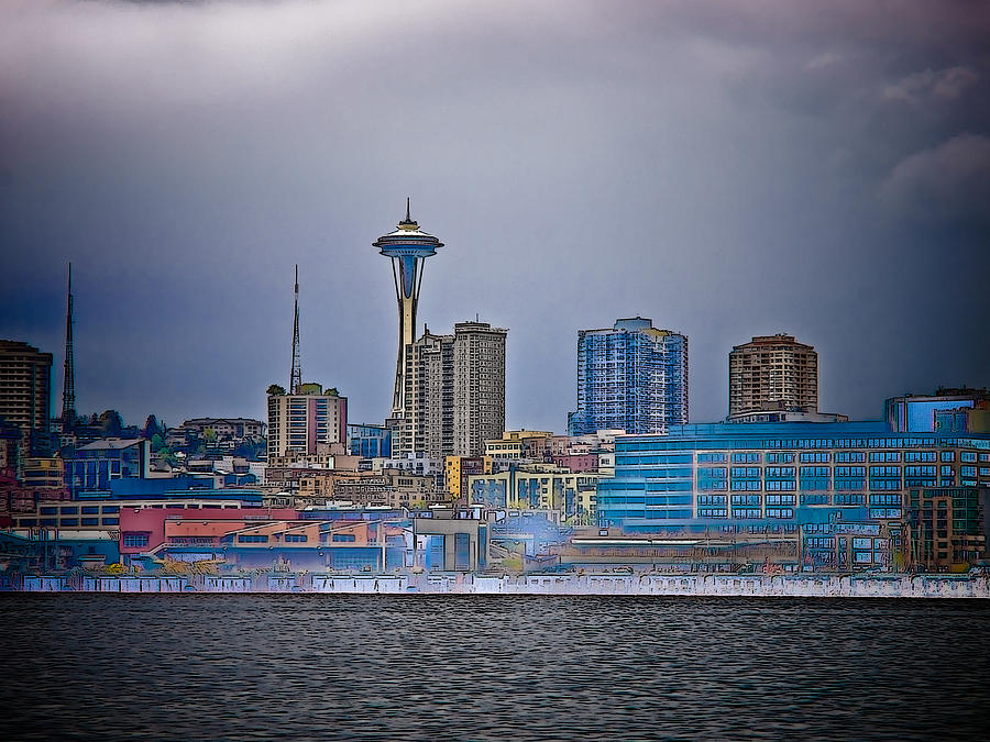 Seattle Photograph by Jim DeLillo