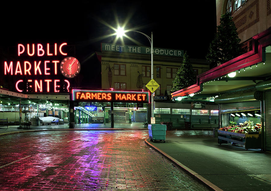 Seattle Public Market 1 Photograph by Al Hurley