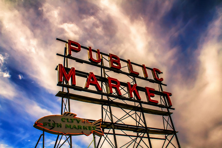 Seattle Public Market Photograph by Juli Ellen