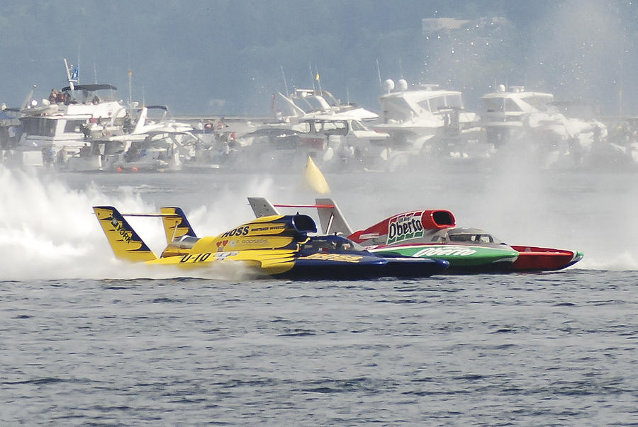 Seattle Seafair Hydroplane Racing Photograph by Monica Zaborac
