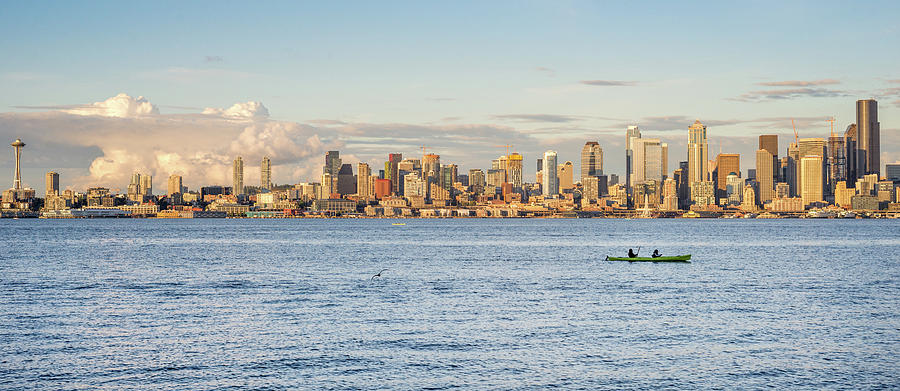 Seattle Skyline 2 by Lindy Grasser Seattle Skyline 2 by Lindy Grasser