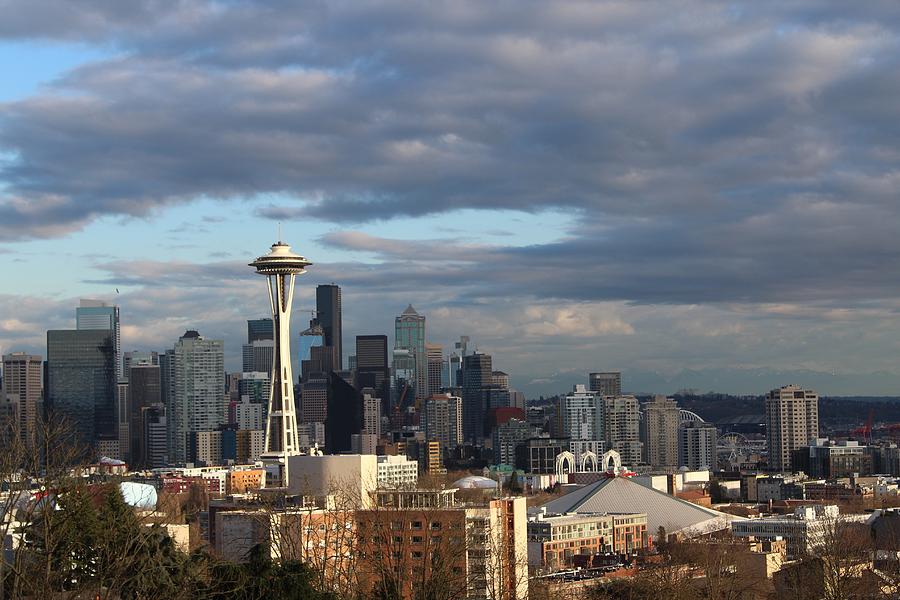 Seattle Skyline Photograph by Brian Eberly