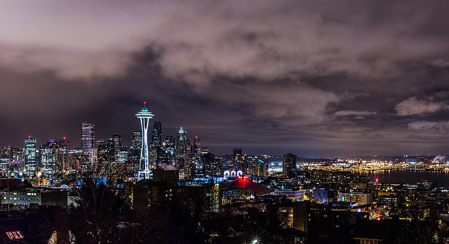 Seattle Skyline Photograph by Dennis Romano - Fine Art America