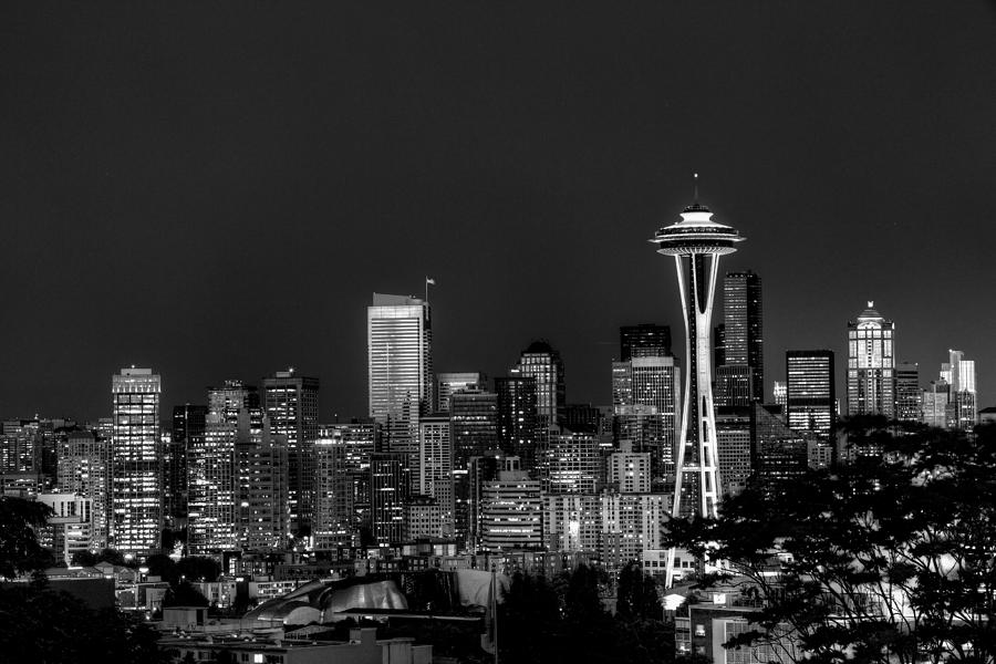 Seattle Skyline Photograph by Dillon Kalkhurst
