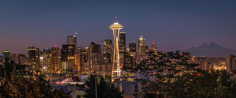 Seattle Skyline from Kerry Park Photograph by Mark Joseph