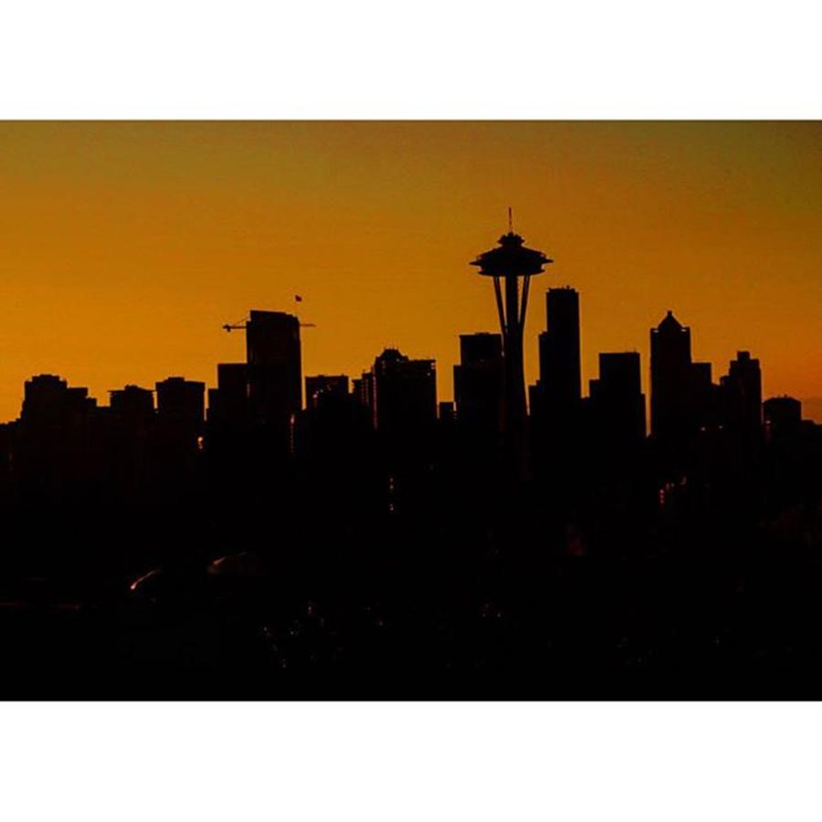 Seattle Photograph - Seattle Skyline #seattle #seattlewa by Picture This Photography