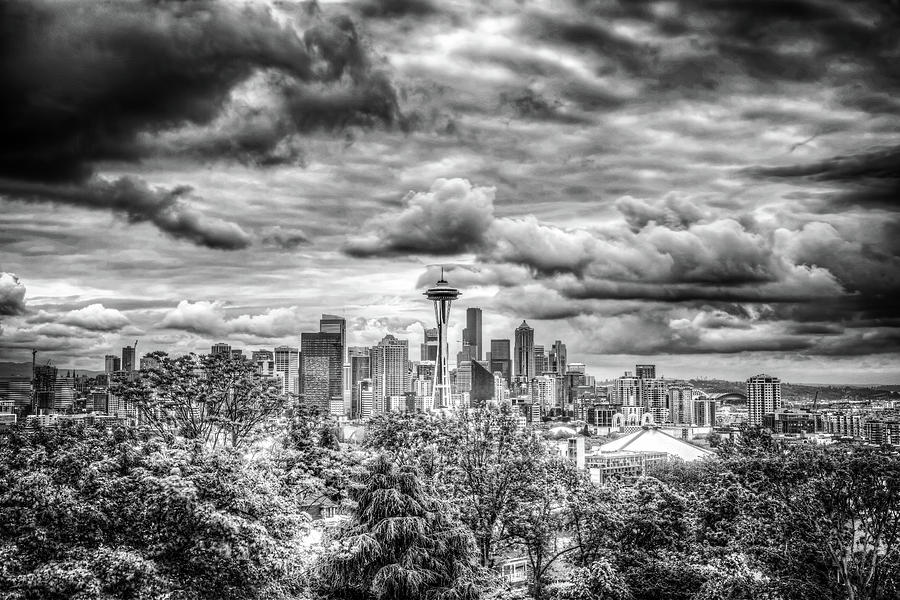 Seattle Skyline Photograph by Spencer McDonald
