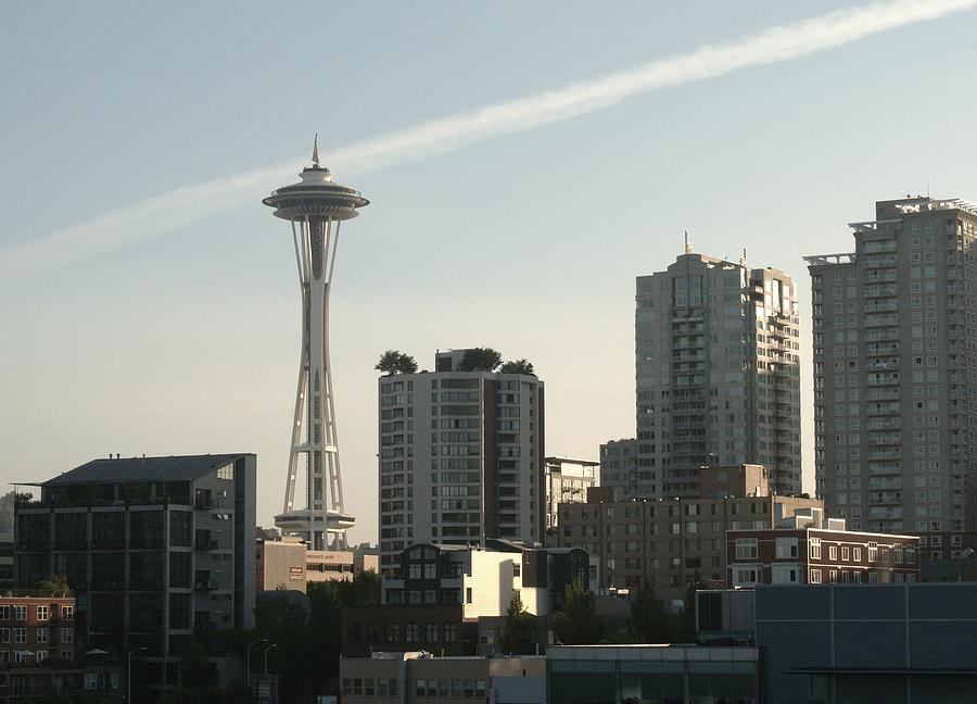 Seattle Photograph - Seattle skyling. by Robert Rodda