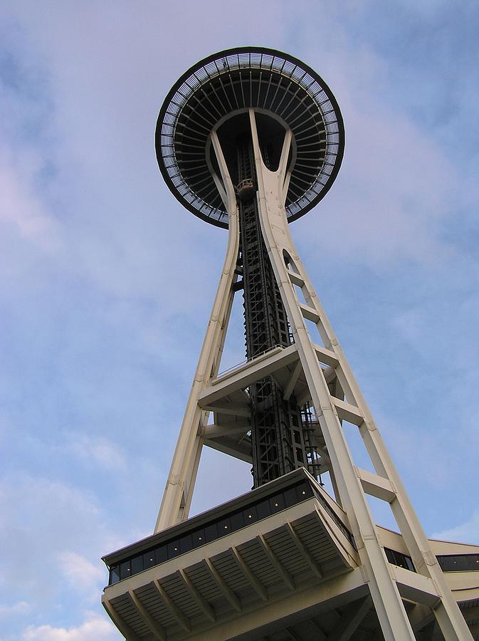 Seattle Space Needle Photograph by Deb JAZI Raulerson - Fine Art America