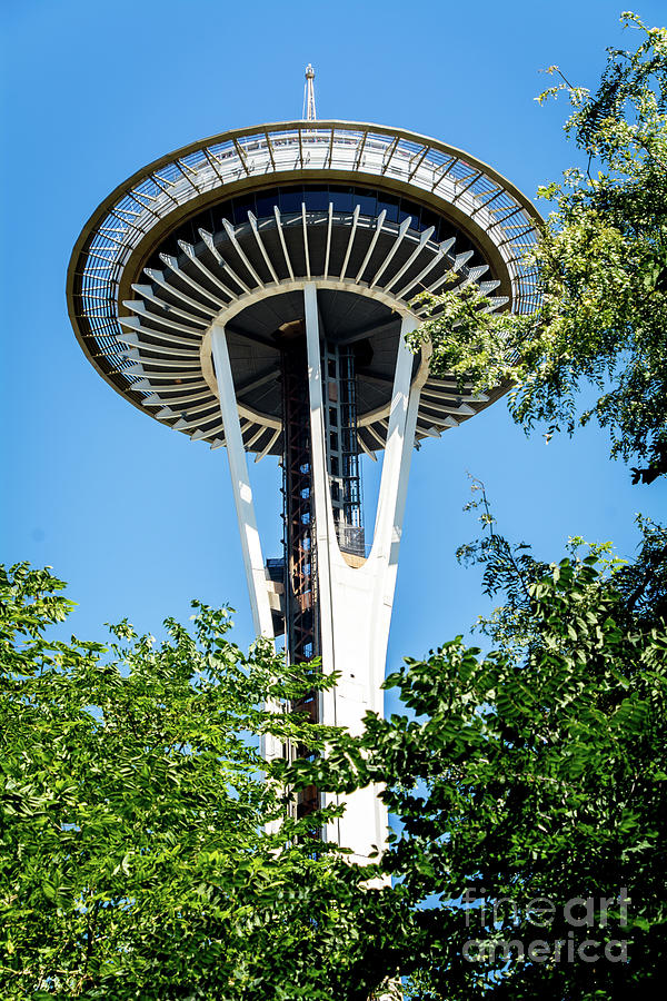 Seattle Space Needle Photograph by Deborah Klubertanz