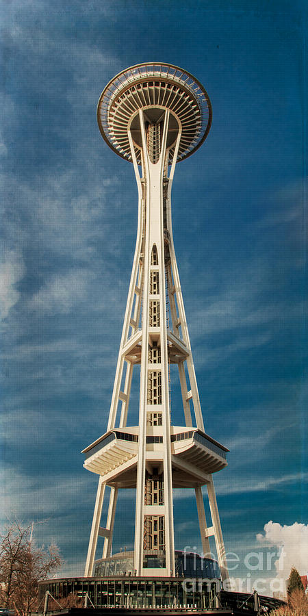 Seattle Photograph - Seattle Space Needle by Lucid Mood