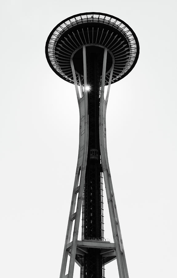 Seattle Space Needle Photograph by Michael Hope