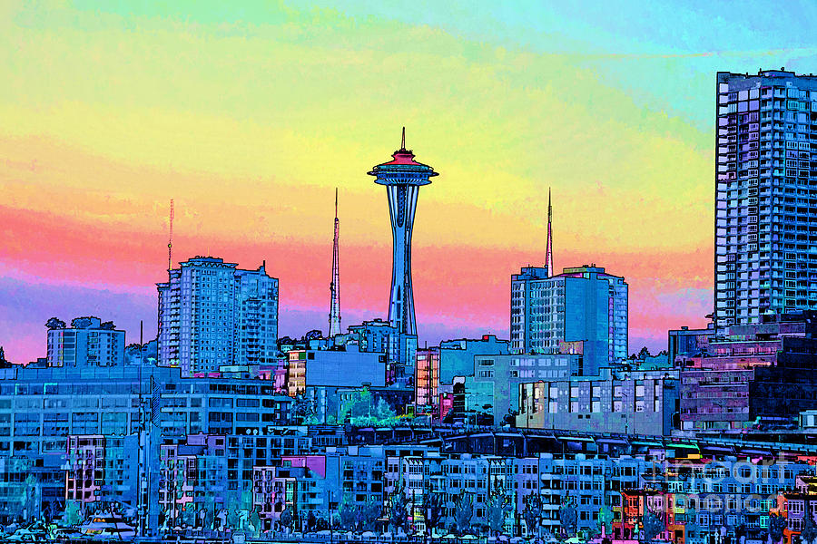 Seattle Space Needle by RJ Aguilar