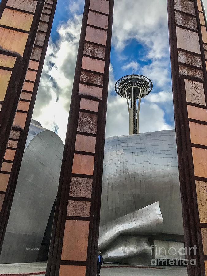 Seattle Stroll Photograph by William Wyckoff