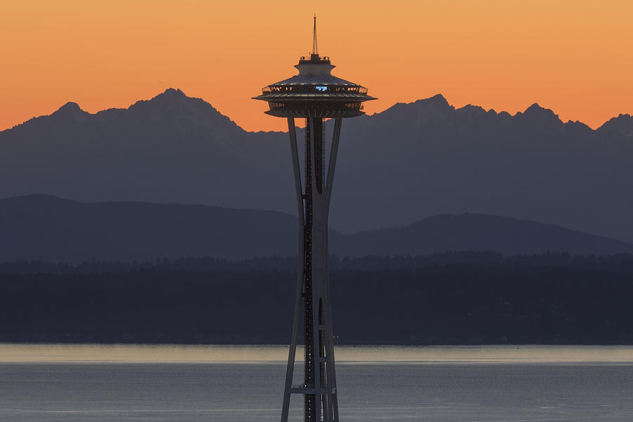 Seattle Sunset Photograph by Matt McDonald