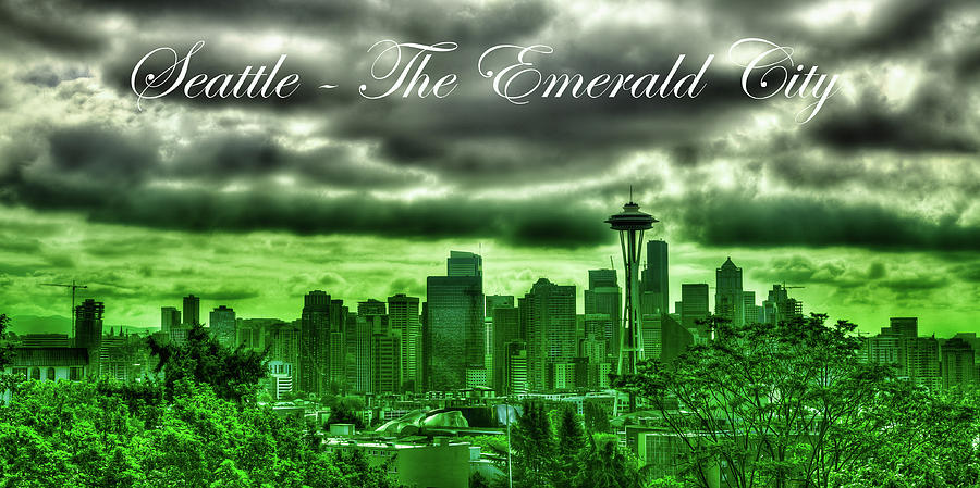 Seattle - The Emerald City 2 Photograph by David Patterson