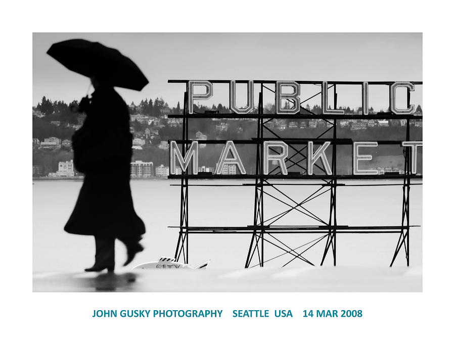Seattle Usa Photograph by John Gusky