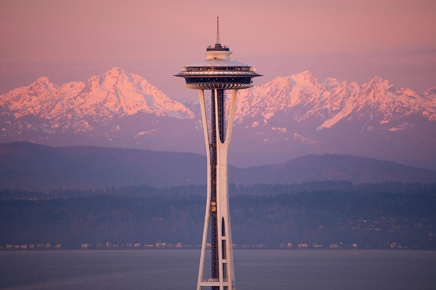Seattle Valentines Day Sunrise Photograph by Matt McDonald