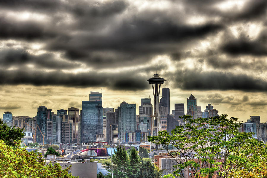 Seattle Washington Photograph by David Patterson