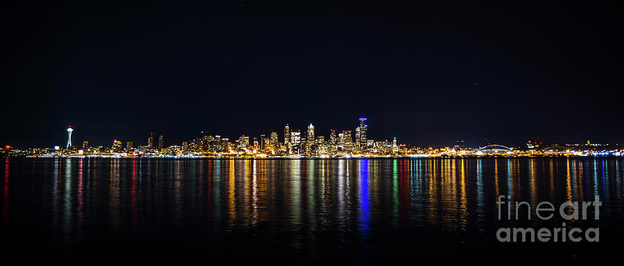 Seattle, Washington Skyline #2 by Patrick Fennell Seattle, Washington Skyline #2 by Patrick Fennell