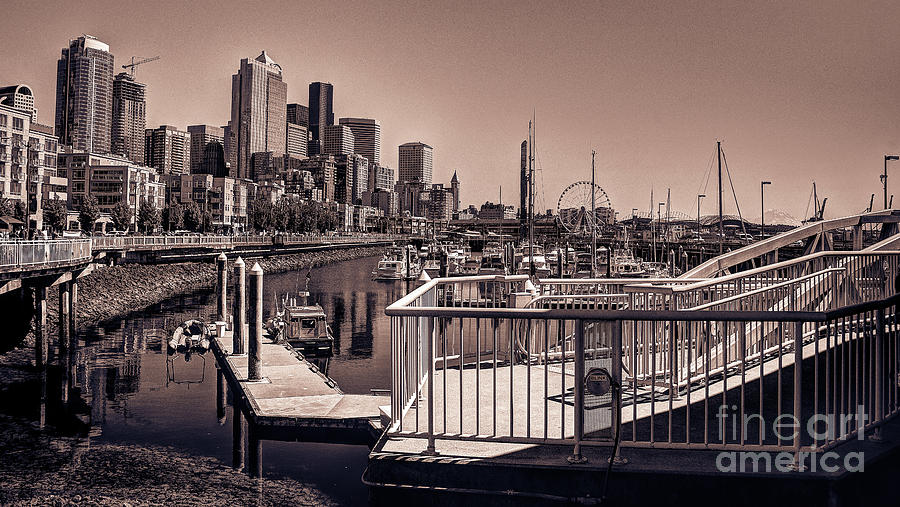 Seattle Waterfront II Photograph by Deborah Klubertanz