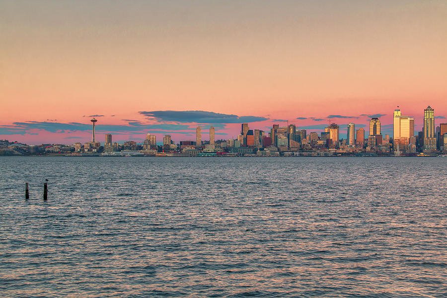 Seattle Waterfront Photograph by Kristina Rinell
