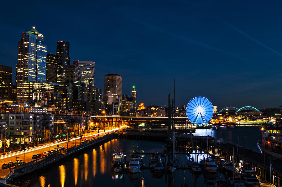 Seattle Waterfront Photograph by Pelo Blanco Photo