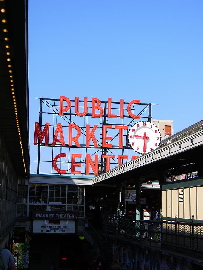 Seattles Public Market Photograph by Warren Thompson