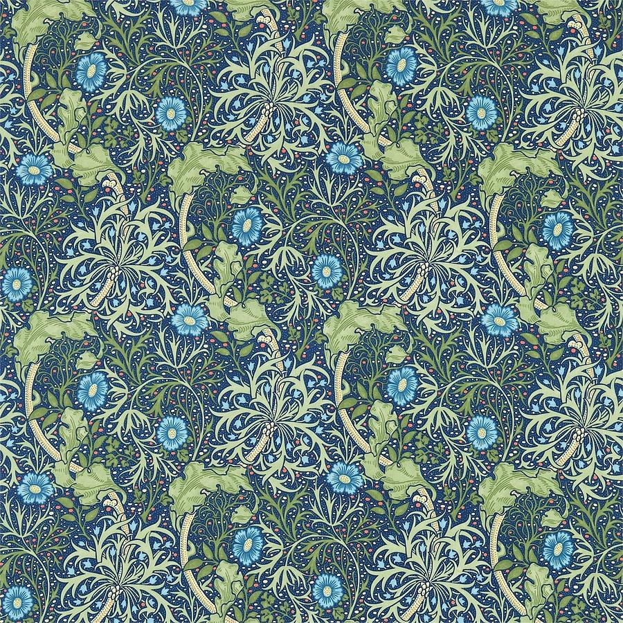 Seaweed 2 Tapestry - Textile by William Morris - Fine Art America