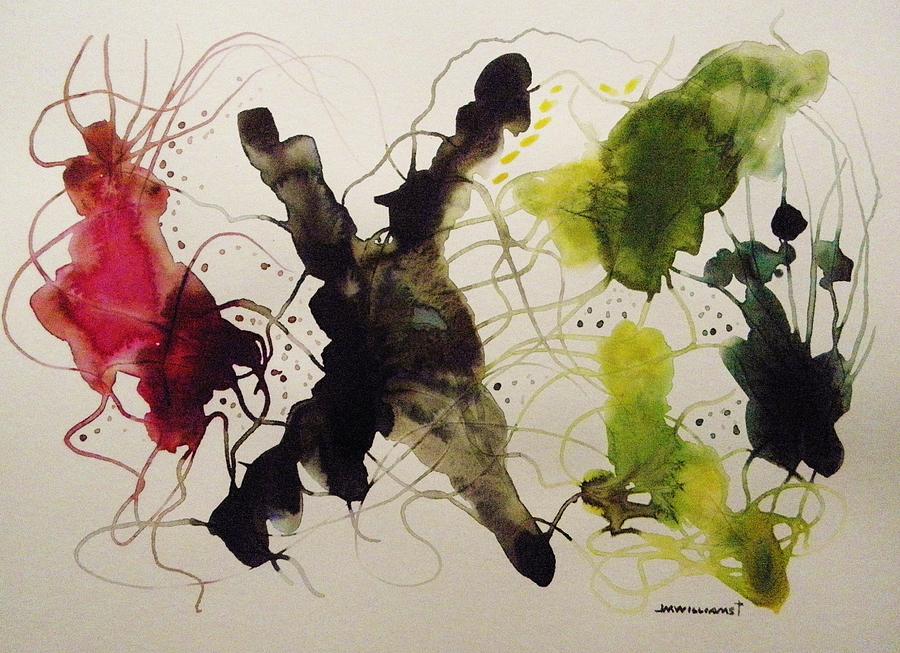 Seaweed Movement Painting by John Williams