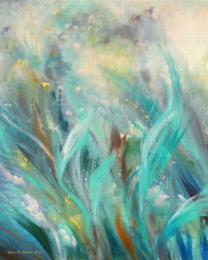 Seaweeds Painting by Gina De Gorna