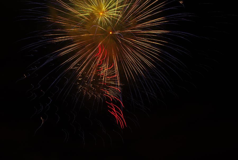 SeaWorld Fireworks 3 Photograph by Phyllis Spoor SeaWorld Fireworks 3 Photograph by Phyllis Spoor