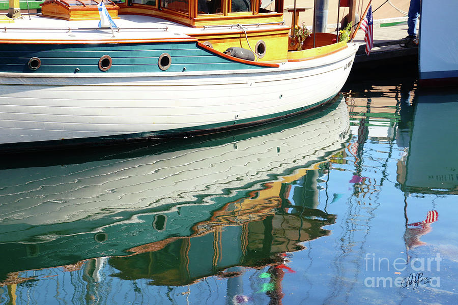 Teal Reflections Photograph by Cheryl Rose