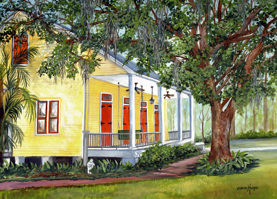 New Orleans Plantation Home Art New Orleans Plantation Home Art