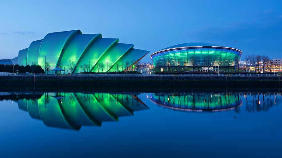 SECC and Hydro reflections Photograph by Stephen Taylor
