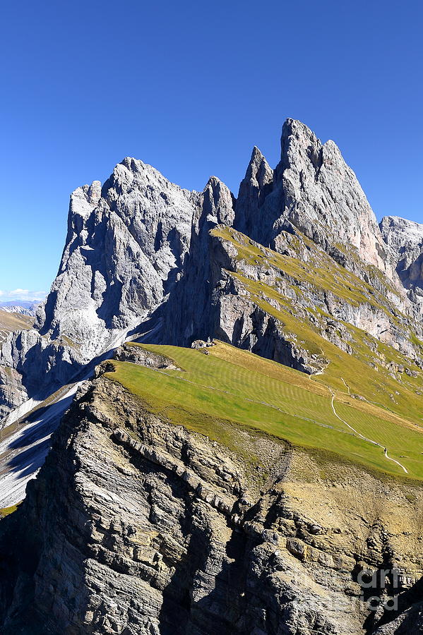 Seceda, Dolomites, Italy Photograph by Howard Ferrier