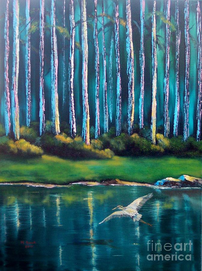 Secluded II Painting by Marlene Book