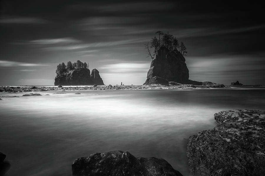 Second Beach long exposure Photograph by William Lee