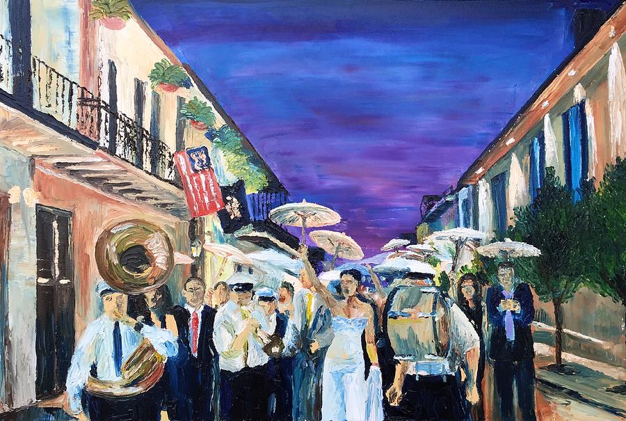 New Orleans Painting - Second Line by Lauren Luna