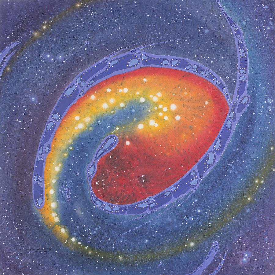 Cosmic Painting - Second Son by Ed Regensburg